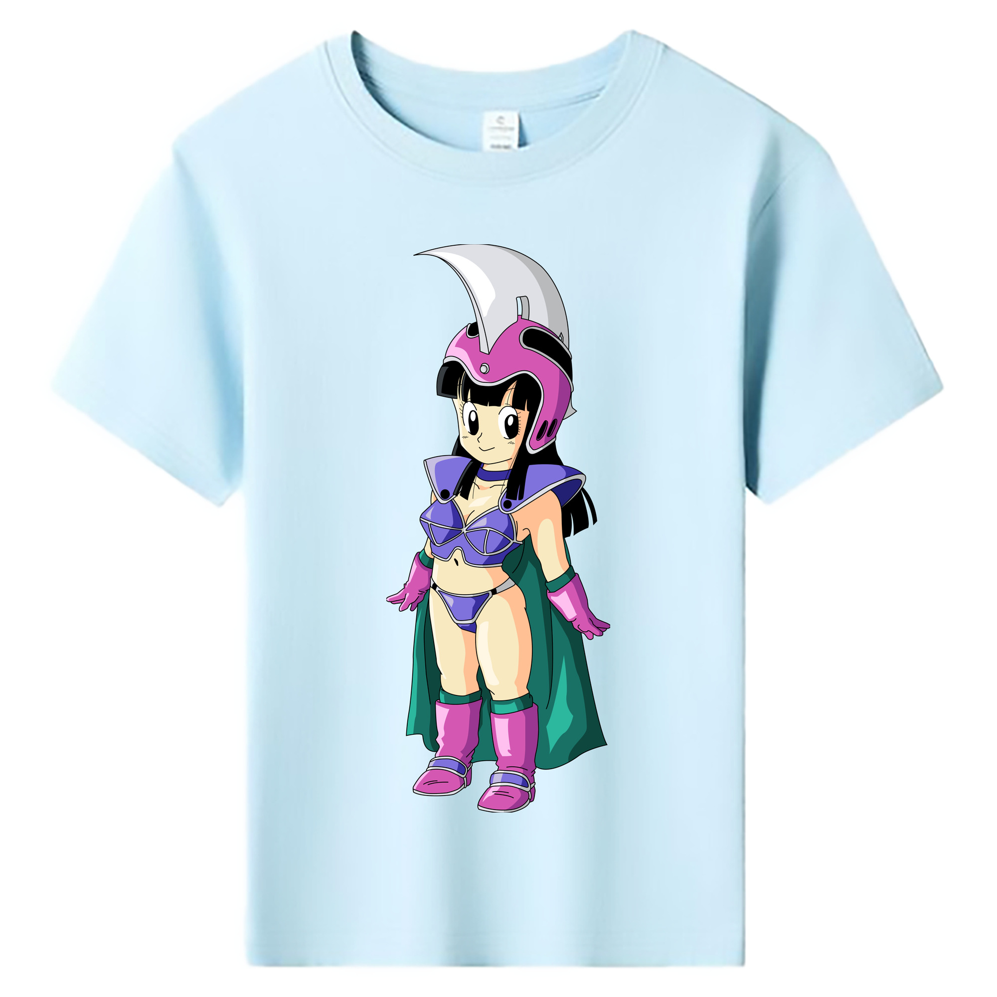 （画像用） ドラゴンボール チチ DRAGON BALL Chichi 綿100％キッズTシャツ（フロントプリント）